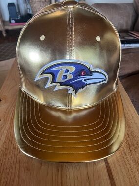 Ravens Football Chrome Collection Large Over sized Noggin / Hat